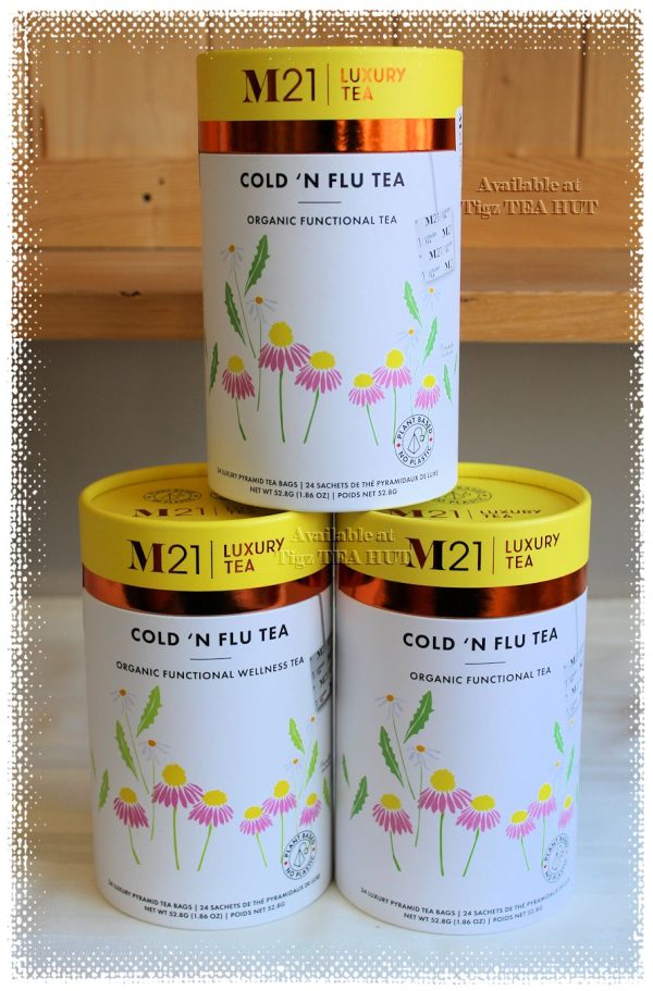 Organic Cold 'N Flu Pyramid Tea Bags | Functional Wellness Tea