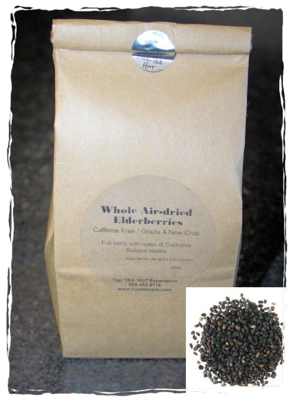 Whole Air-dried Elderberries | BULK Dried Fruit