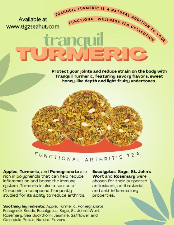 FUNCTIONAL Tea: Arthritis | Tranquil Turmeric