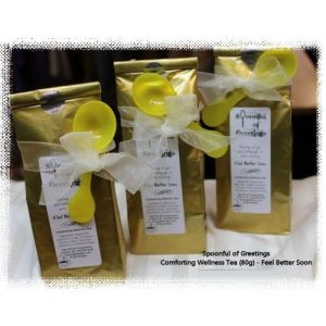 Spoonful of Greetings | Wellness Tea, Spoon, Get Well Saying