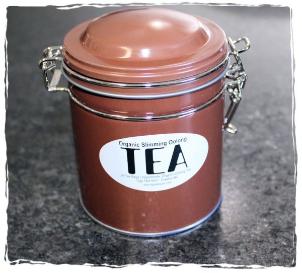 Organic Slimming Oolong Teabags in Tin | Oolong Tea