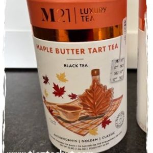 Maple Butter Tart Pyramid Tea Bags | Black Tea