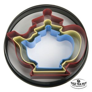Piccadilly Teapot Cookie Cutter Set of 3 | Tea Lovers Gift