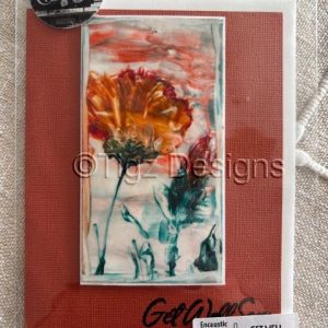 Get Well Greeting Card | Encaustic Elements #21-84