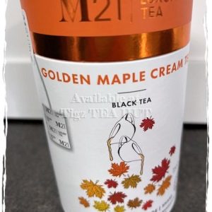 Golden Maple Cream Pyramid Tea Bags | Black Tea