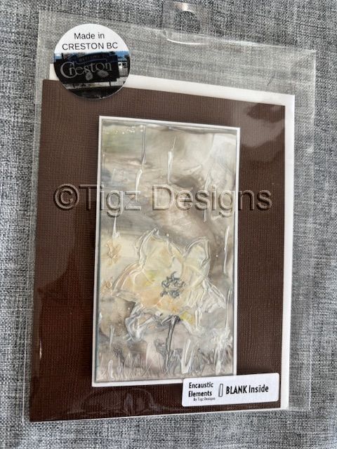 Note Card | Encaustic Elements #25-155