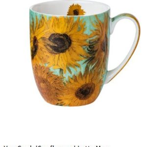 McIntosh Fine Bone China | Van Gogh "Sunflowers" Latte Mug